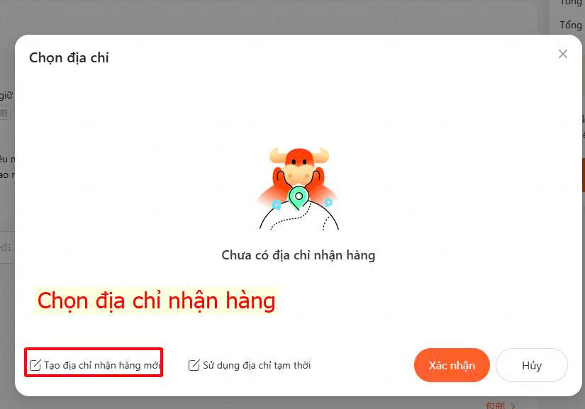 Địa chỉ nhận hàng